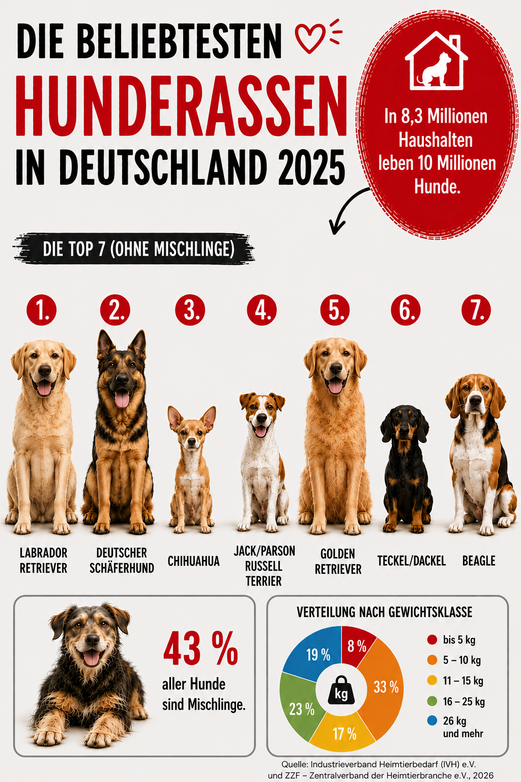 Deutschlands beliebteste Hunde